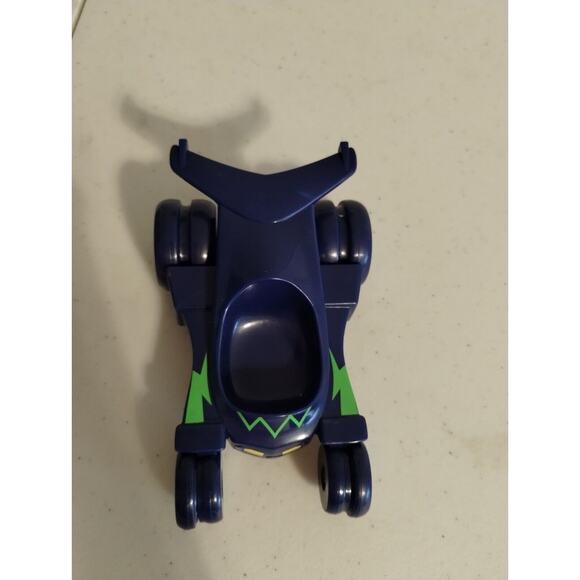 Hasbro PJ Mask Blue Cat Car Toy - Pretend Play - Green Lightning - Picture 4 of 6
